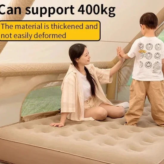 New inflatable mattress, double sleeping pad