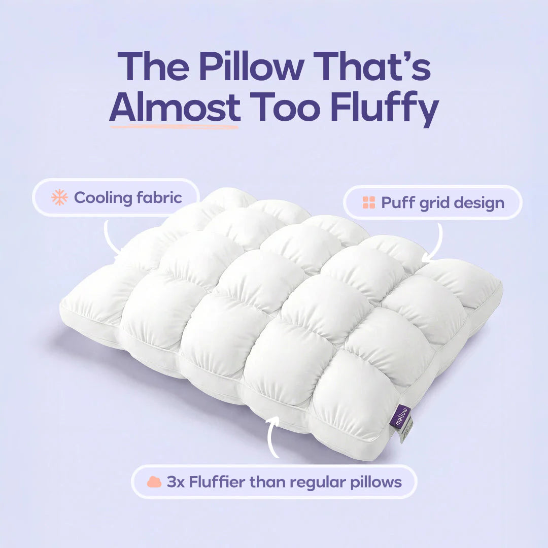 ☁️ Cooling Puff Pillow Limited-time discount: The more you buy, the more you save.