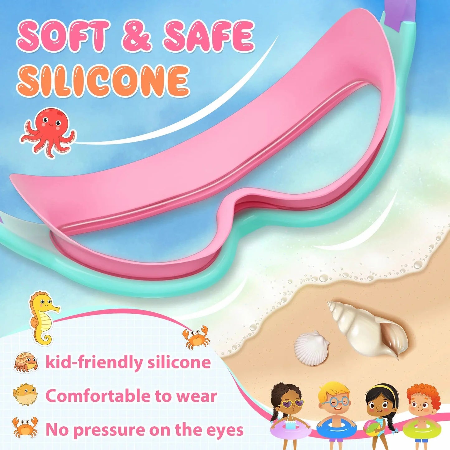 Kids Swim Goggles