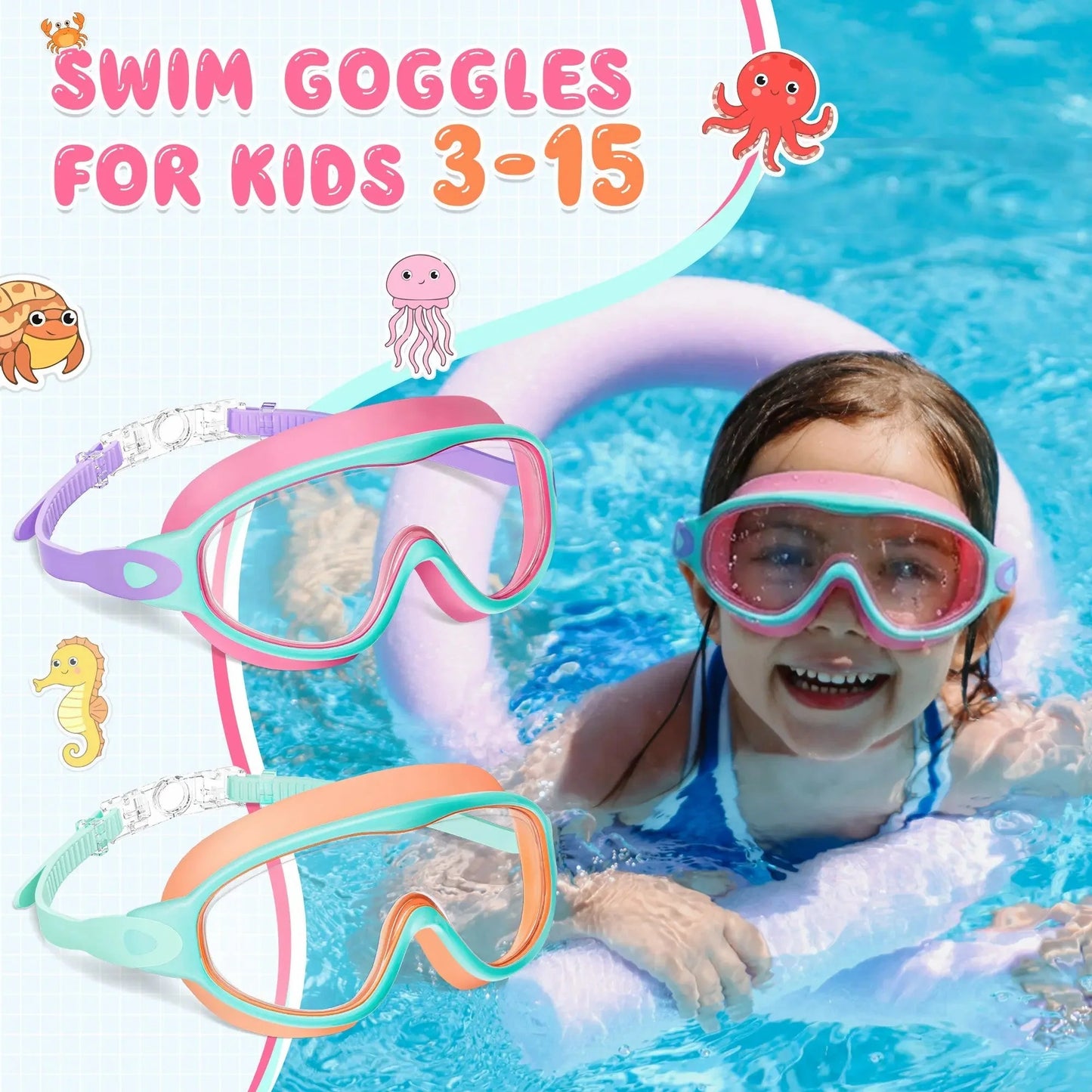 Kids Swim Goggles