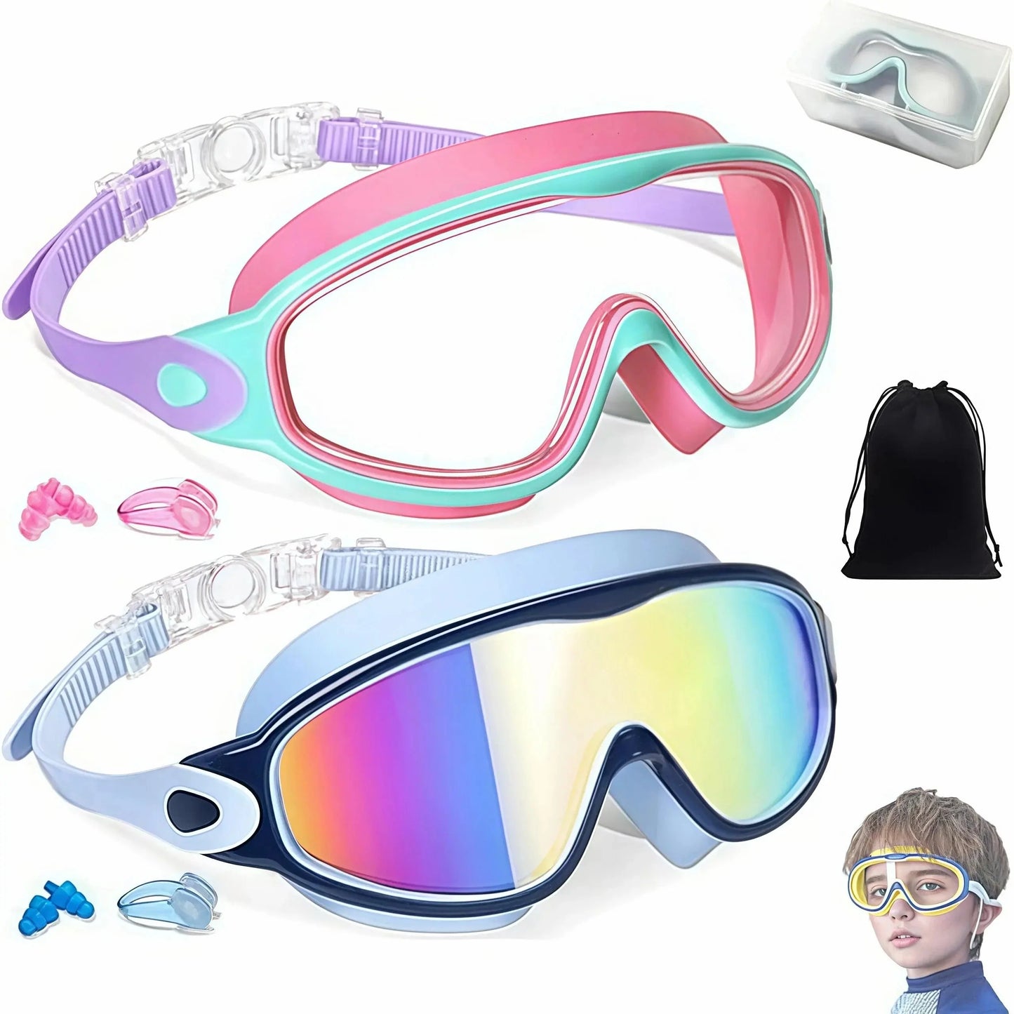 Kids Swim Goggles